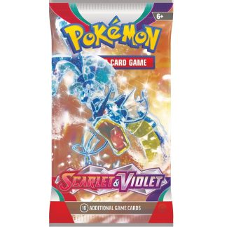 Booster Pack fra Scarlet & Violet til Pokémon Trading Card Game.